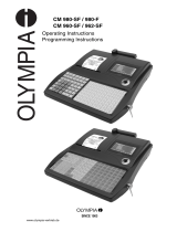 Olympia CM 962-SF Owner's manual