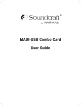 SoundCraft Si Option Cards Owner's manual