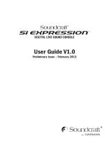 SoundCraft Si EXPRESSION User manual