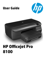 HP Officejet Pro 8100 ePrinter series - N811 User guide