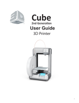 3D Systems Cube 2nd Generation User manual