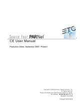 ETC Source Four PARNel CE User manual