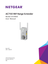 Netgear EX3800-100PES AC750 User manual