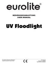 EuroLite UV Floodlight User manual