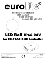 EuroLite LED Ball for CB-12 DMX Controller User manual