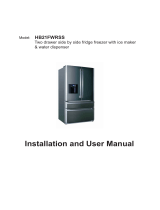 Haier HB21FWRSS Installation and User Manual