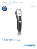 Philips QC5380/15 User manual