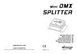 JBSYSTEMS LIGHT MINI DMX SPLITTER Owner's manual