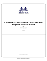 Mellanox Technologies MCX312B-XCCT ConnectX-3 Pro User manual