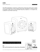 Focal CMS 50 Owner's manual