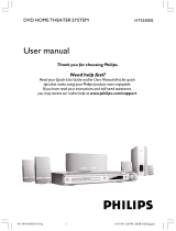 Philips HTS3500S/05 User manual