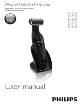 Norelco Series 3000 Waterproof Body Groomer BG2024/15 User manual