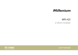 Millenium MPS-425 User manual