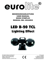 EuroLite LED B-20 TCL User manual