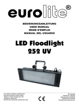 EuroLite 252 UV User manual