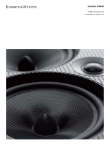 Bowers & Wilkins CWM CINEMA 6 Owner's manual