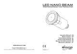 JBSYSTEMS LIGHT LED NANO BEAM Owner's manual