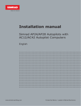 Simrad AP28 Installation guide