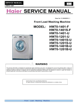 Haier HW70-1201-U User manual