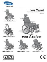 Invacare rea Azalea Tall User manual