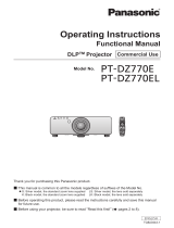 Panasonic PTDZ770E User manual