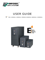 INFOSEC E4 3000 VA User manual
