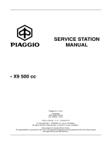 PIAGGIO X9 500 Owner's manual