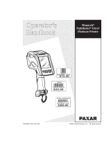 Paxar Pathfinder series Operator's Handbook Manual