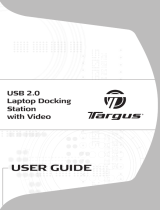 Targus USB 2.0 LATPOP DOCKING STATION Owner's manual