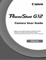 Canon PowerShot G12 User guide