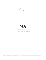 Cayin N6 User manual