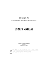 Gigabyte GA-5LXWL-RH User manual