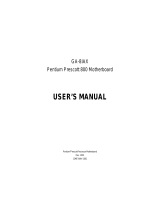 Gigabyte GA-8IAX User manual