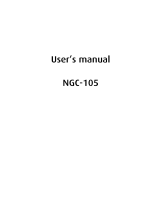 Barco NGC-105 User guide