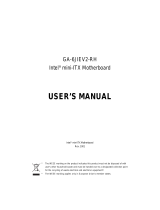 Gigabyte GA-6JIEV2-RH User manual