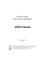 Gigabyte GA-6FASV1 User manual