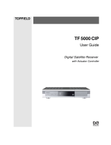 Topfield TF 5000 CIP User manual