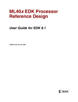 Xilinx ML40 Series User manual