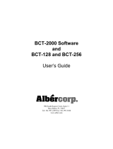 Alber BCT-2000 User guide