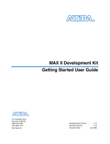 Altera Max II Getting Started User Manual