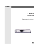 Topfield tf 6000 f User manual