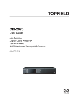 Topfield CBI 2070 User manual