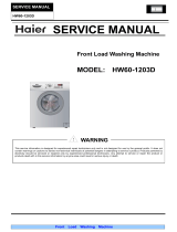 Haier HW60-1203D User manual