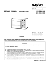 Sanyo EM-C2001SD User manual