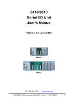 ICP I-8410 User manual
