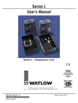 Watlow Series LV Temperature Limit User manual