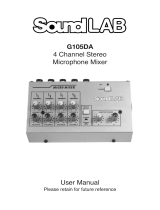 Sound LAB G105DA User manual