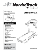 NordicTrack NETL17812.0 User manual