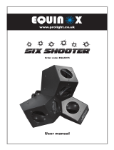 Equinox Systems EQLED76 Six Shooter User manual