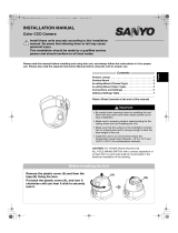 Sanyo VCC-9700 Installation guide